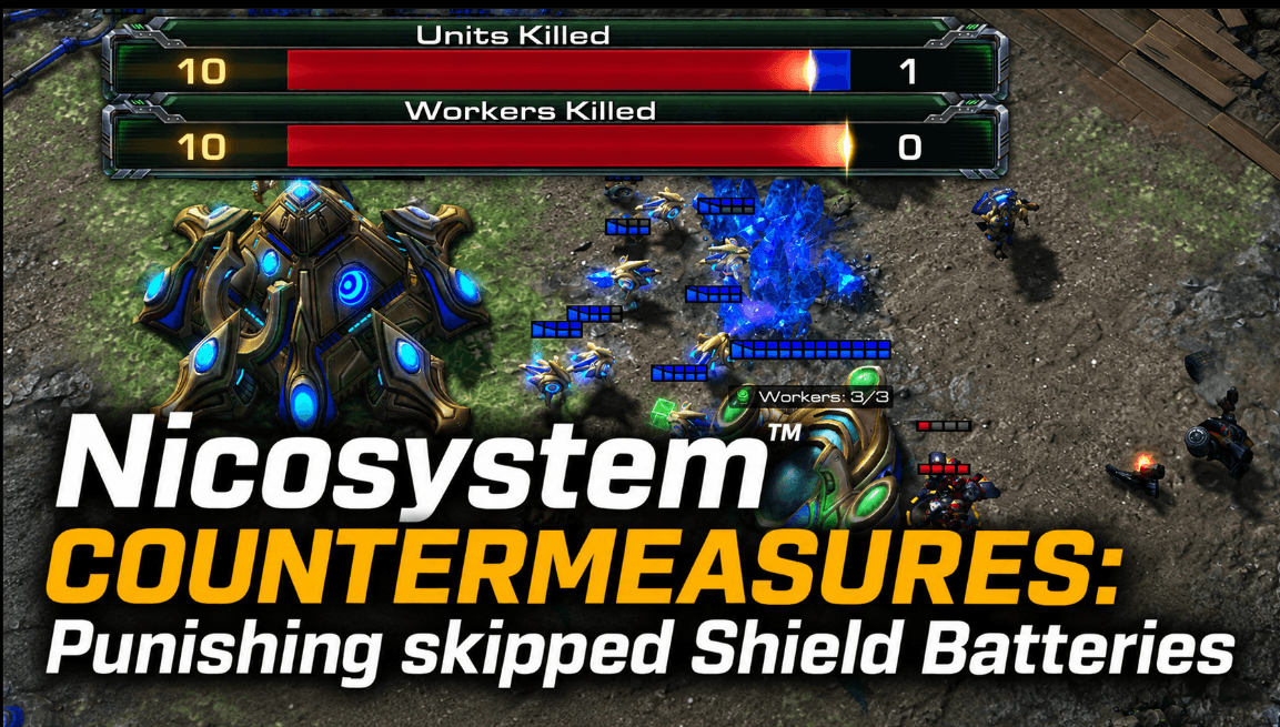 Nicosystem™ Countermeasures: Punishing Skipped Shield Batteries with Double Gas