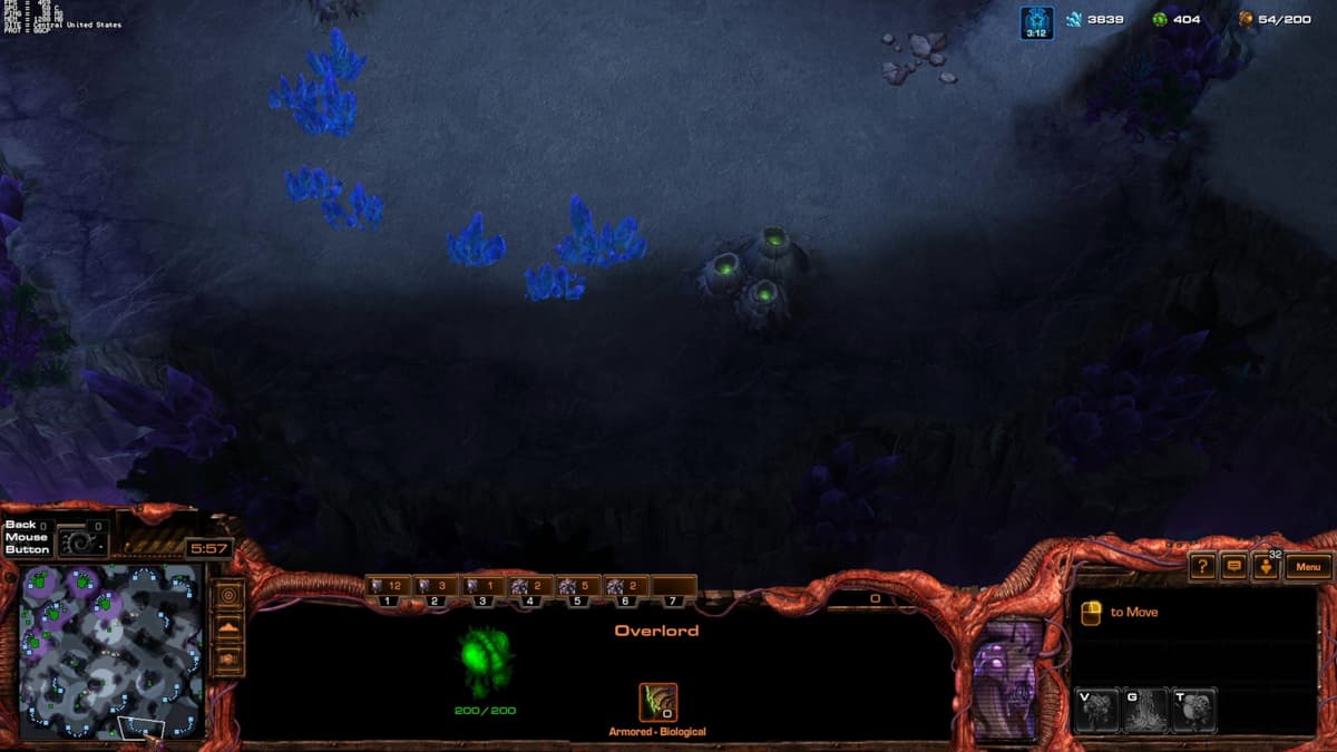 Zerg Map Tutorial- Winter madness overlord positioning and how to scout 