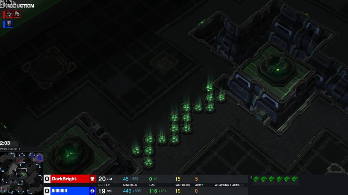 How to defend Proxy Barracks+ scv Pull as Zerg 