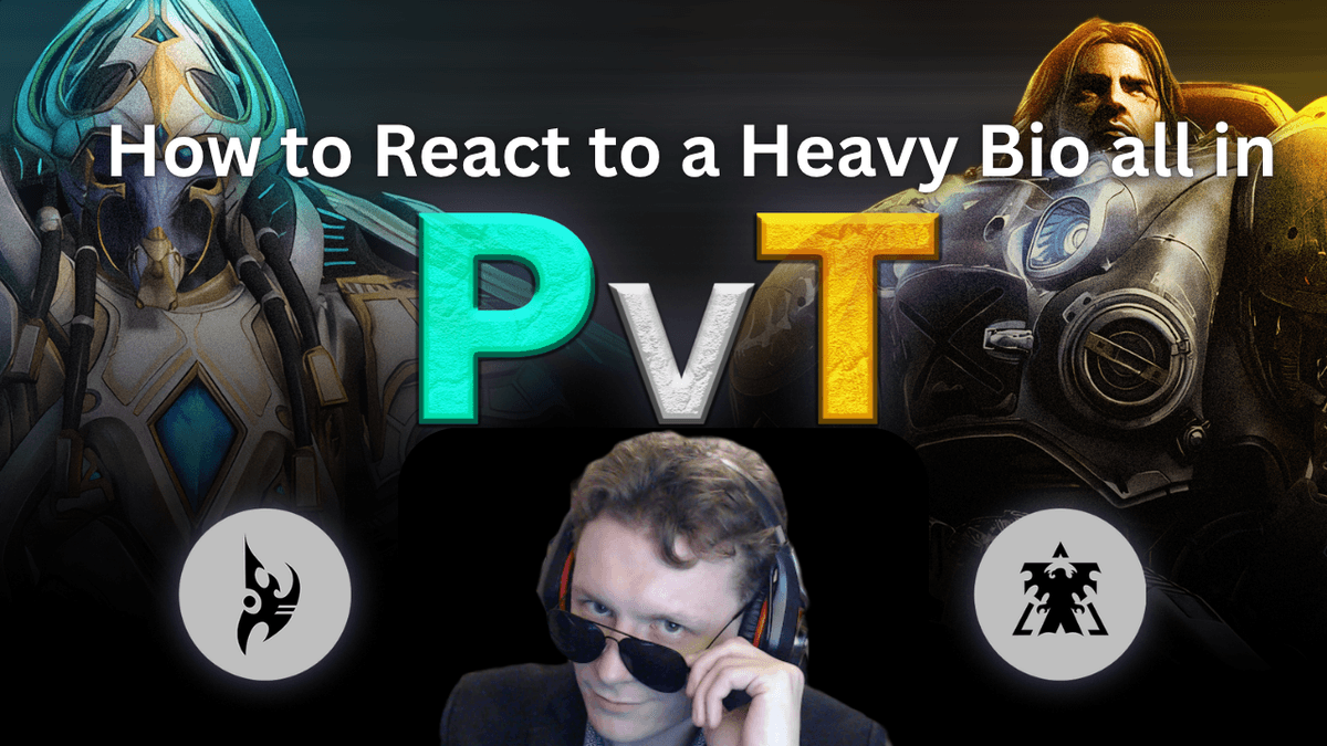 PvT How to Scout + Destroy Heavy Bio all ins from Terran 