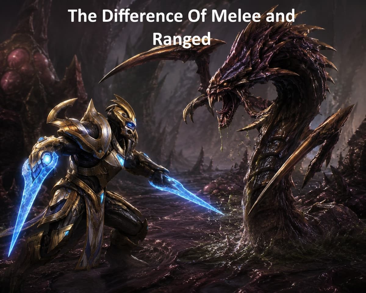 The Difference Between Melee and Ranged Units