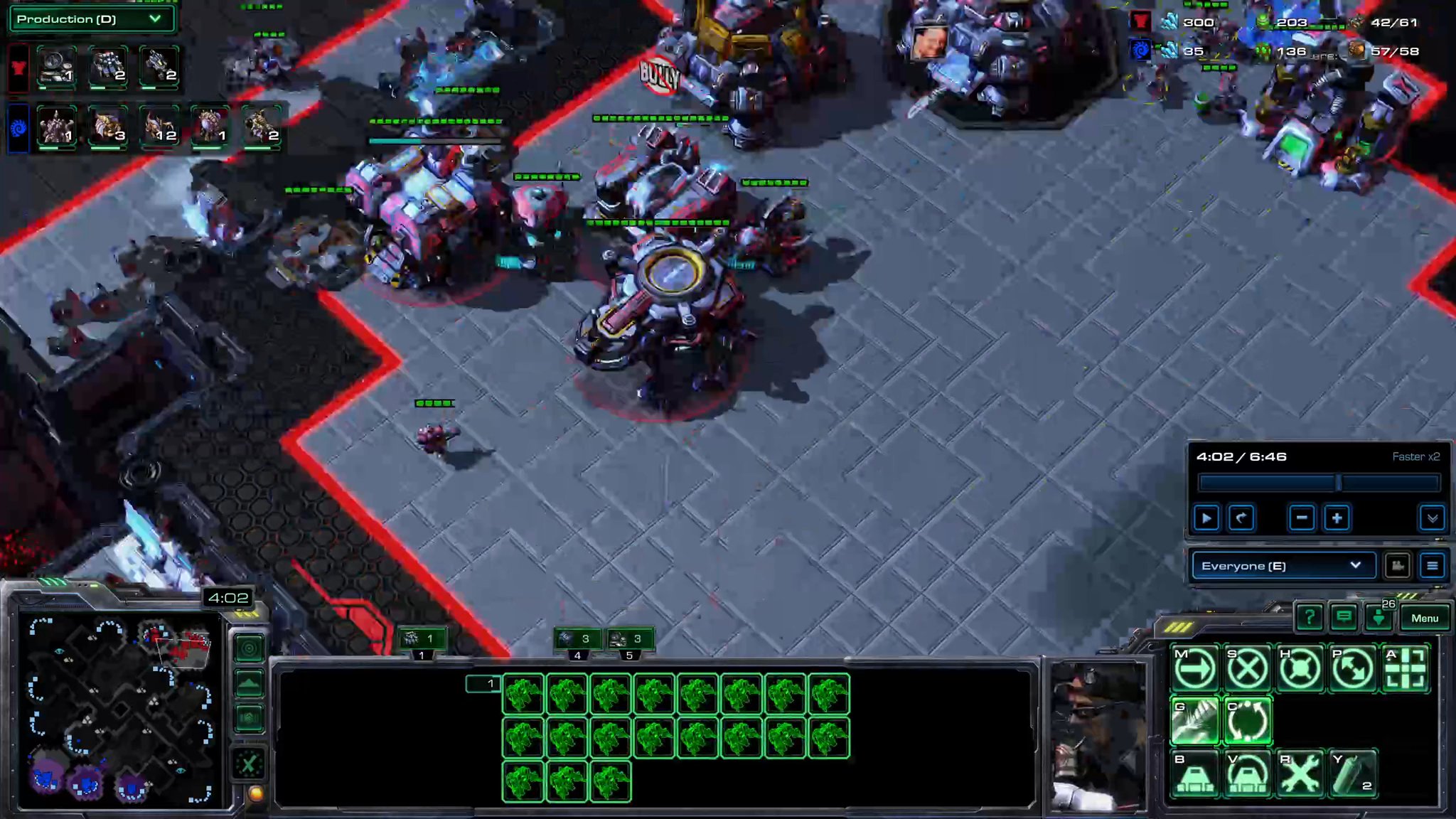 ZvT ling queen opener into nydus allin (anti BC)