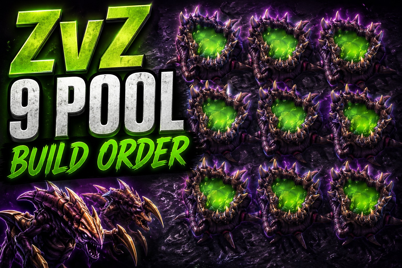 ZvZ Build Order: The 9 Pool