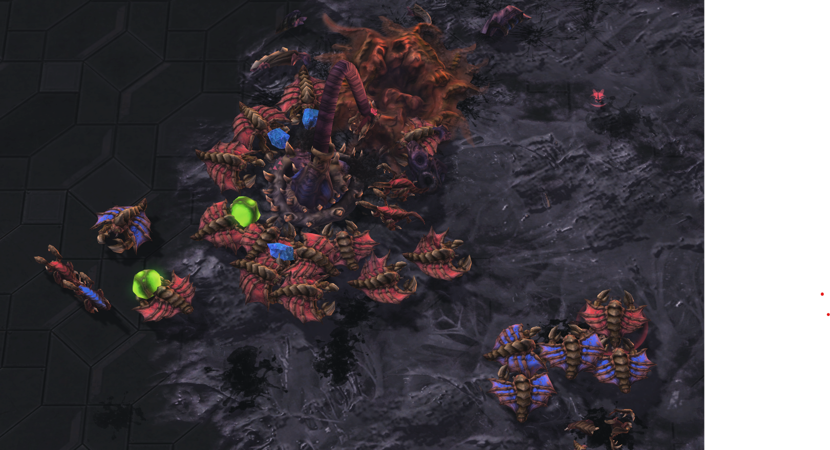 ZvZ 12 Pool Worker Pull Defense