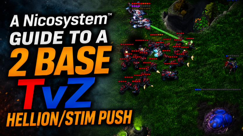 A Nicosystem™ Guide to 2 Base Macro TvZ build (New patch) 