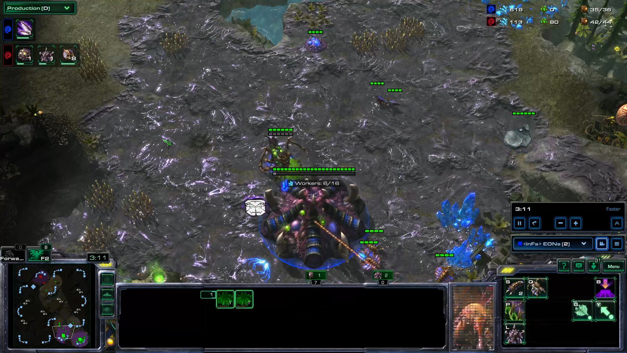 ZvZ Recovering from a bad spot and Map usage