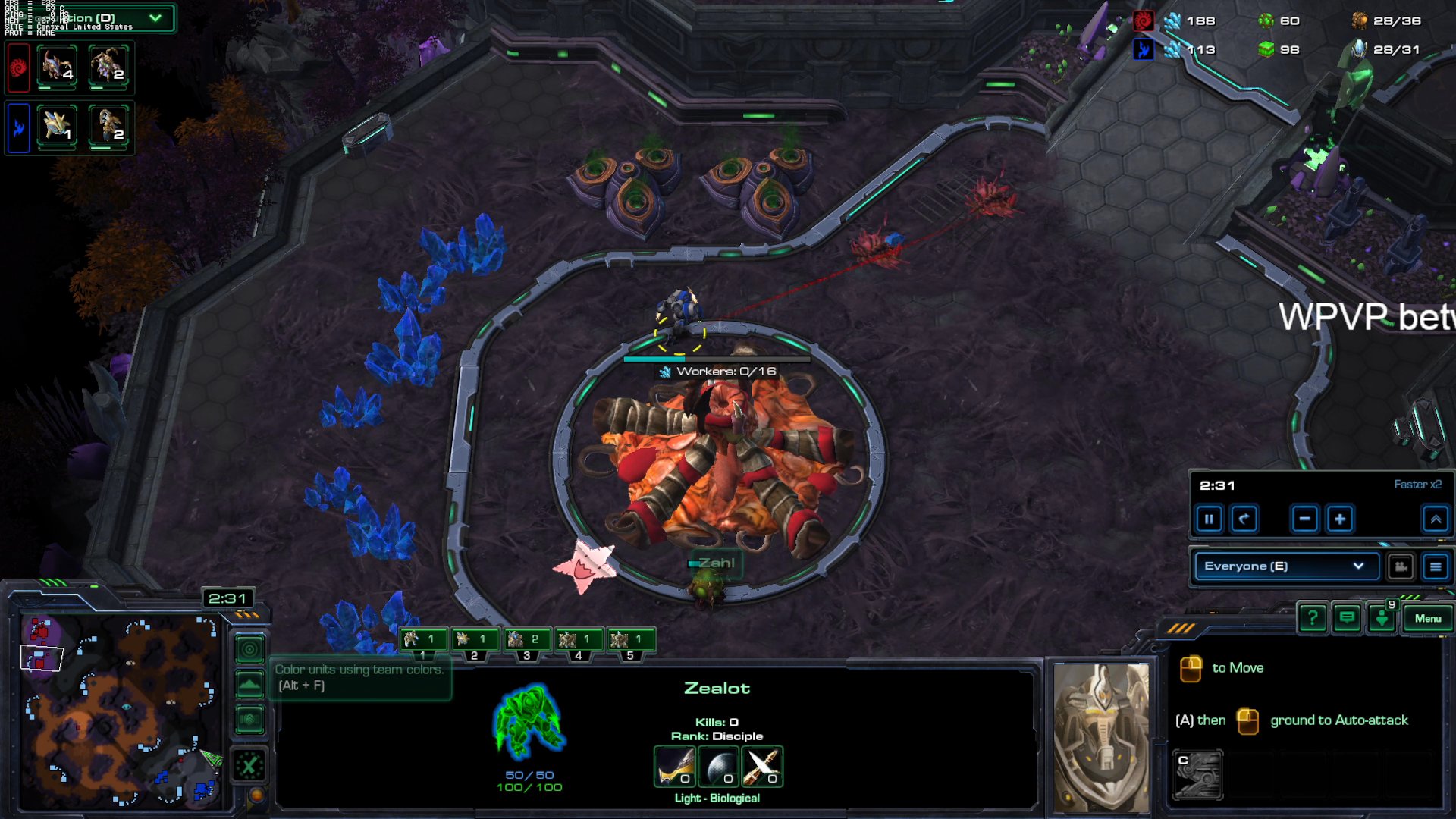 How to Deal with A proxy Hatchery as Protoss