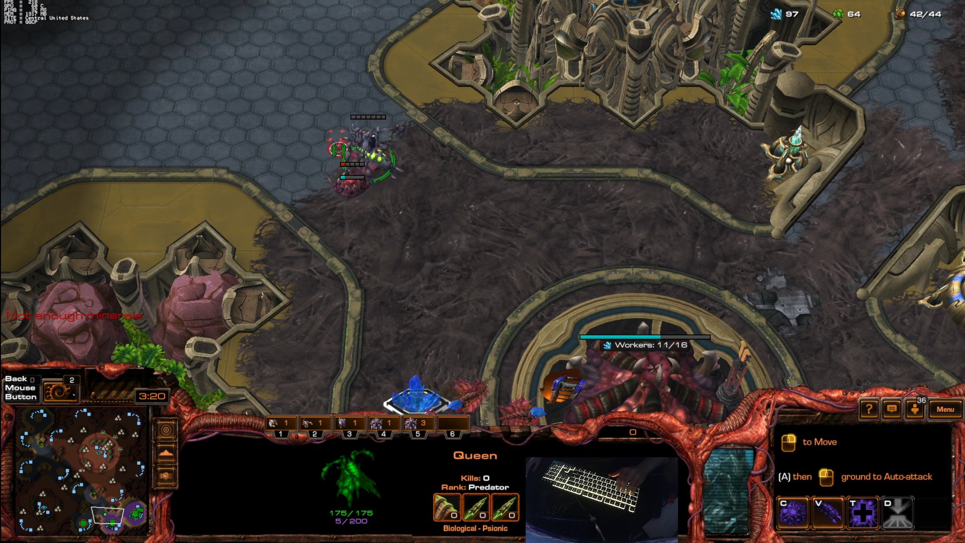 Simple Early Game Zerg Setup vs Protoss