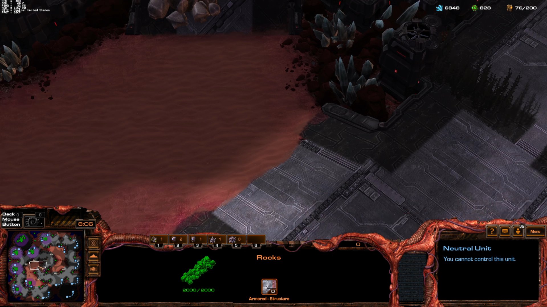 Zerg Map Tutorial-A guide to Ruby Rock LE 