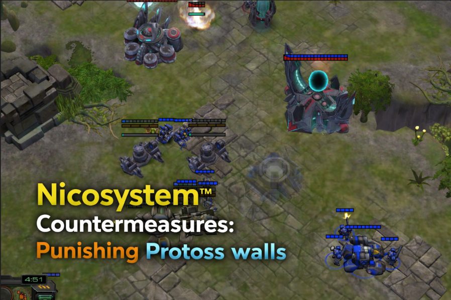 Nicosystem™ Countermeasures: Punishing Protoss Walls